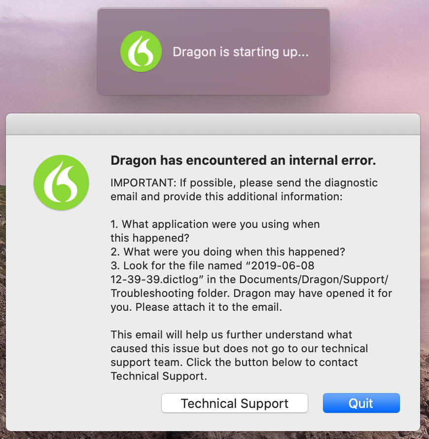 dragon app for mac